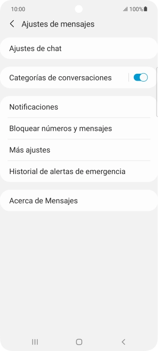Pulsa Más ajustes. Pulsa Más ajustes.