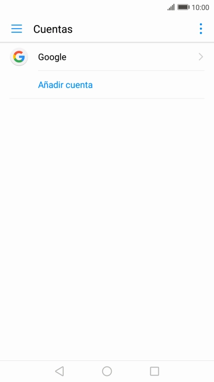 Pulsa la cuenta deseada. Pulsa la cuenta deseada.
