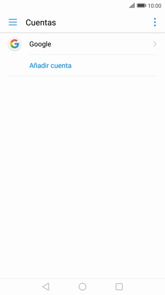 Pulsa la cuenta deseada. Pulsa la cuenta deseada.