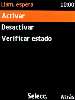 Selecciona Activar para activar la función. Selecciona Activar para activar la función.