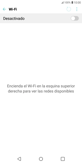 Pulsa el indicador para activar la función.