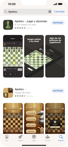 Pulsa la app deseada. Pulsa la app deseada.