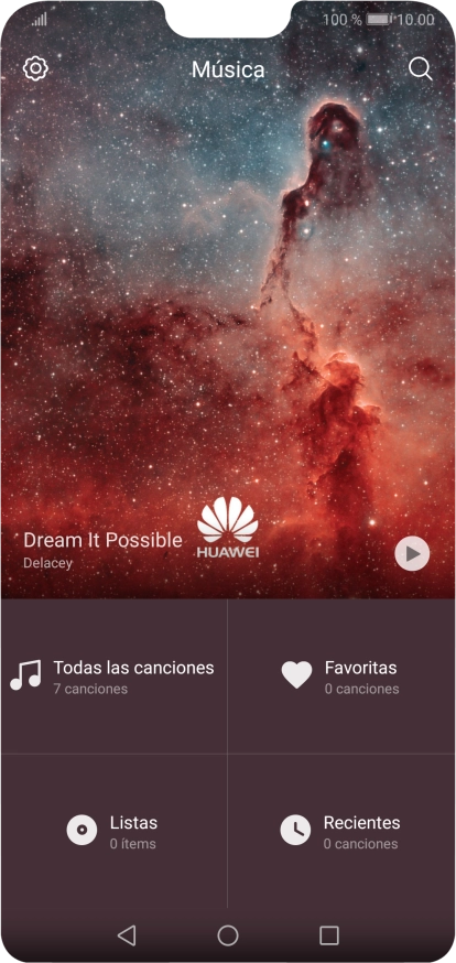 Pulsa Todas las canciones. Pulsa Todas las canciones.