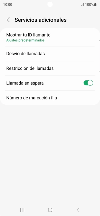 Pulsa Desvío de llamadas. Pulsa Desvío de llamadas.