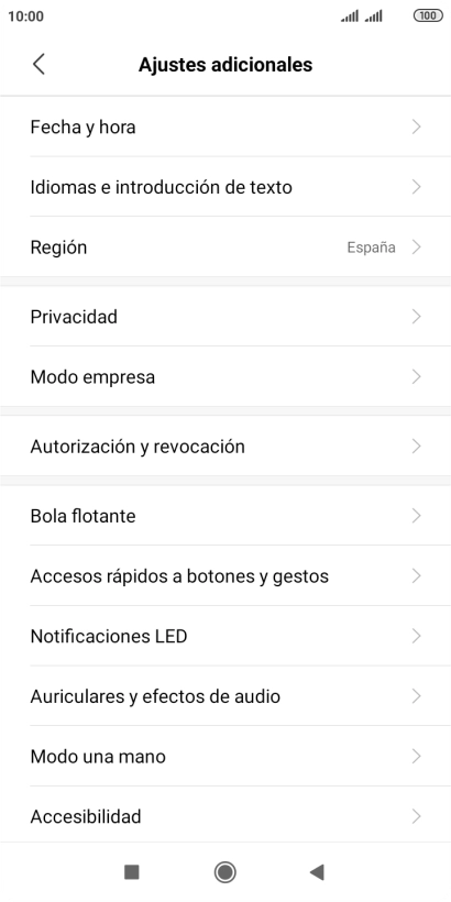 Pulsa Privacidad.