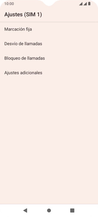 Pulsa Desvío de llamadas.