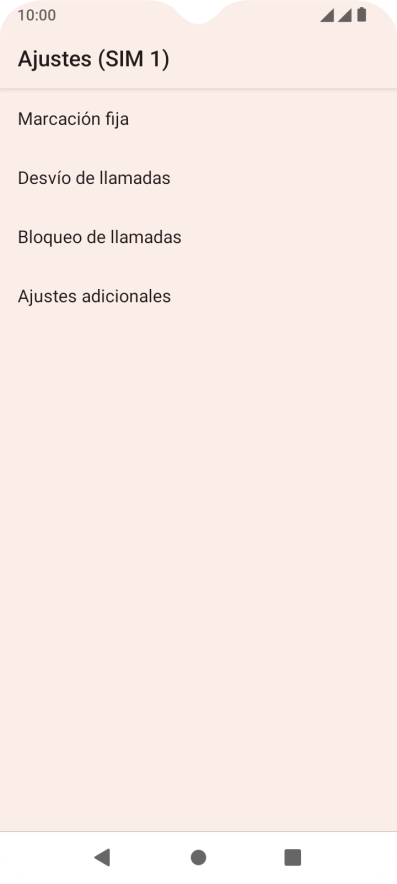 Pulsa Desvío de llamadas.