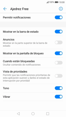 Pulsa Permitir notificaciones para activar la función. Pulsa Permitir notificaciones para activar la función.