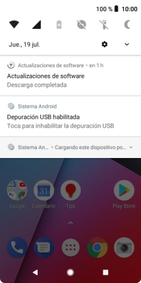 Pulsa Sistema Android. Pulsa Sistema Android.