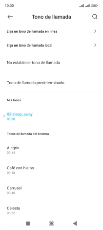 Pulsa la tecla de inicio para terminar y regresar a la pantalla de inicio. Pulsa la tecla de inicio para terminar y regresar a la pantalla de inicio.