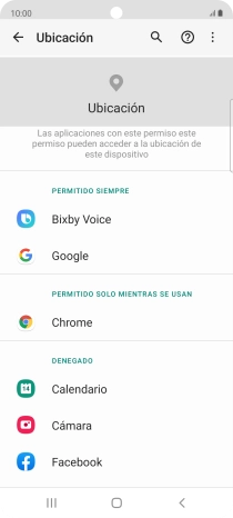 Pulsa la app deseada. Pulsa la app deseada.