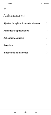 Pulsa Administrar aplicaciones.