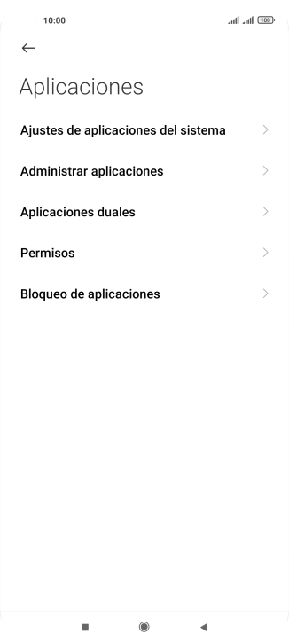 Pulsa Administrar aplicaciones.