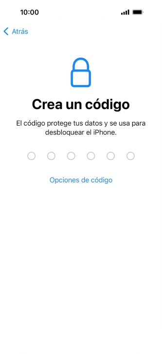 Pulsa Opciones de código. Pulsa Opciones de código.