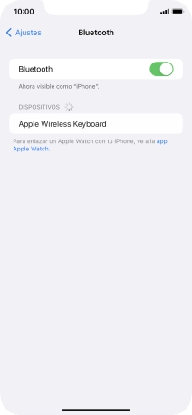 Pulsa el dispositivo Bluetooth deseado y sigue las indicaciones de la pantalla para vincular el dispositivo al teléfono. Pulsa el dispositivo Bluetooth deseado y sigue las indicaciones de la pantalla para vincular el dispositivo al teléfono.