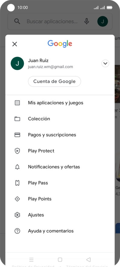 Pulsa Mis aplicaciones y juegos.