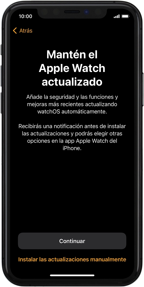 En el teléfono: Pulsa el ajuste deseado para activar o desactivar la función.
