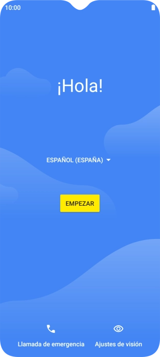 Pulsa EMPEZAR. Pulsa EMPEZAR.
