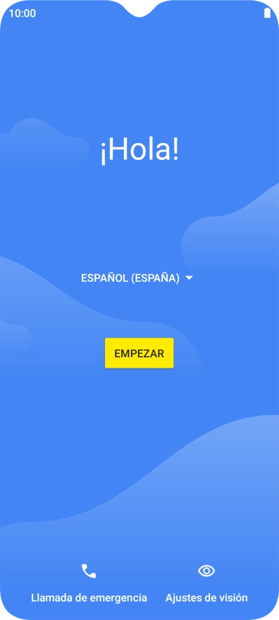 Pulsa EMPEZAR. Pulsa EMPEZAR.