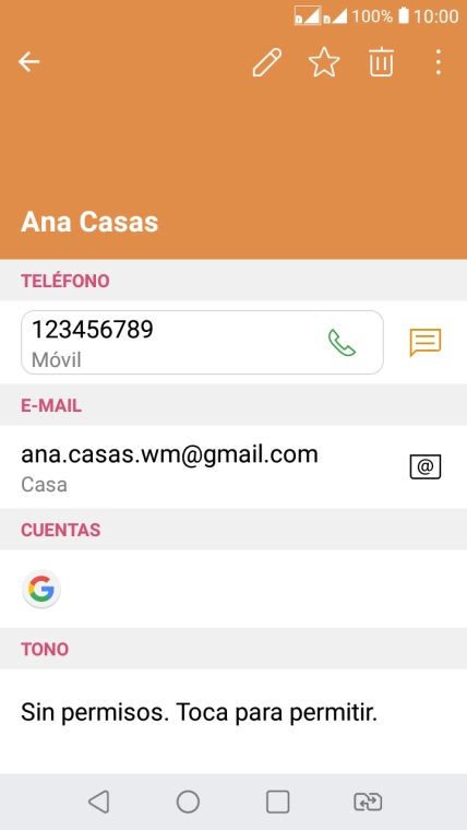 Pulsa la tecla de inicio para terminar y regresar a la pantalla de inicio.