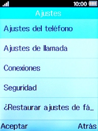 Selecciona Seguridad.