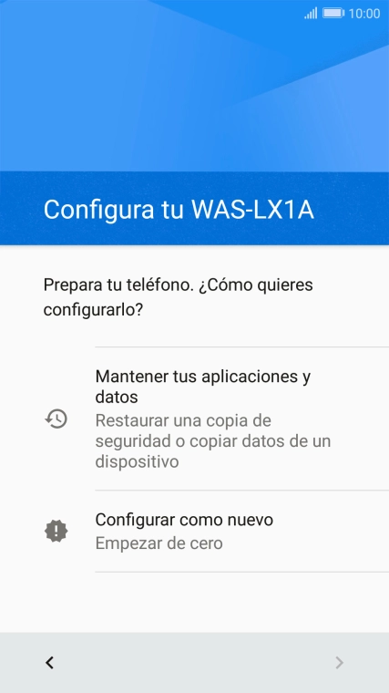 Puedes transferir el contenido de otro teléfono cuando activas tu teléfono por primera vez y cuando lo has restablecido. Cuando aparezca en la pantalla del teléfono esta imagen, ya está listo para la transmisión del contenido del otro teléfono. Puedes transferir el contenido de otro teléfono cuando activas tu teléfono por primera vez y cuando lo has restablecido. Cuando aparezca en la pantalla del teléfono esta imagen, ya está listo para la transmisión del contenido del otro teléfono.