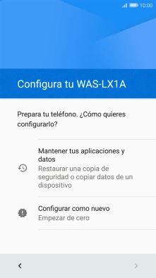 Puedes transferir el contenido de otro teléfono cuando activas tu teléfono por primera vez y cuando lo has restablecido. Cuando aparezca en la pantalla del teléfono esta imagen, ya está listo para la transmisión del contenido del otro teléfono. Puedes transferir el contenido de otro teléfono cuando activas tu teléfono por primera vez y cuando lo has restablecido. Cuando aparezca en la pantalla del teléfono esta imagen, ya está listo para la transmisión del contenido del otro teléfono.
