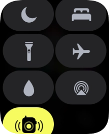Pulsa el icono de No molestar para activar o desactivar la función. Pulsa el icono de No molestar para activar o desactivar la función.