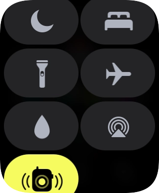 Pulsa el icono de No molestar para activar o desactivar la función. Pulsa el icono de No molestar para activar o desactivar la función.