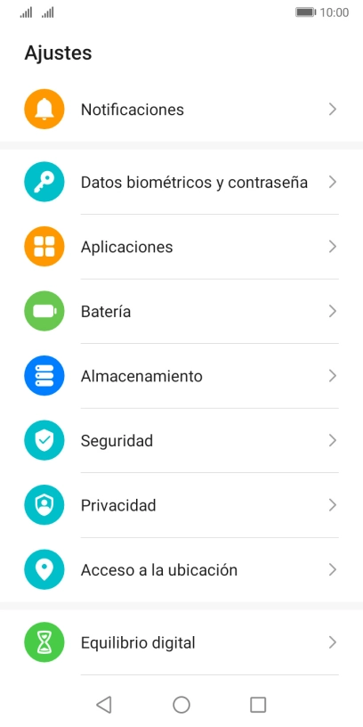 Pulsa Batería.