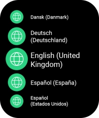 Pulsa el idioma deseado. Pulsa el idioma deseado.