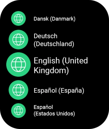 Pulsa el idioma deseado. Pulsa el idioma deseado.