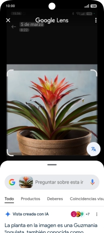 Sigue las indicaciones de la pantalla para utilizar los resultados de búsqueda. Sigue las indicaciones de la pantalla para utilizar los resultados de búsqueda.