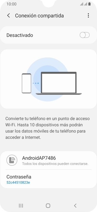 Pulsa el icono de menú. Pulsa el icono de menú.