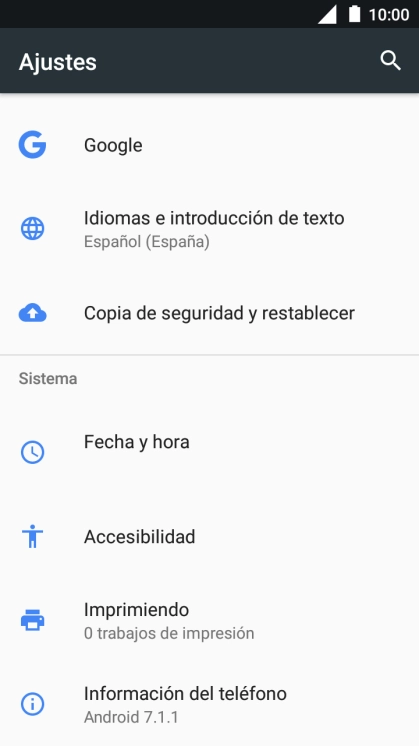 Pulsa Información del teléfono.