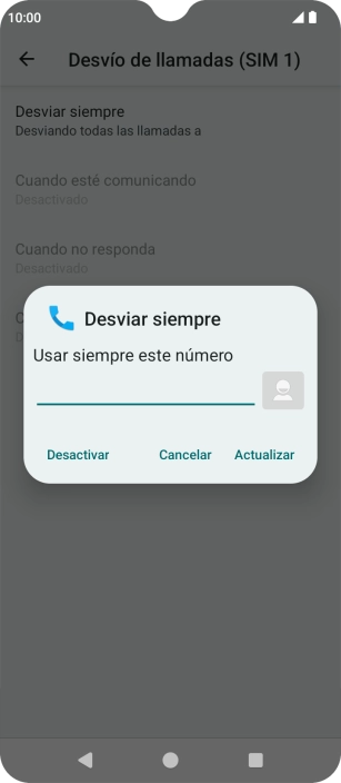 Pulsa Desactivar.