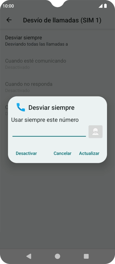 Pulsa Desactivar.