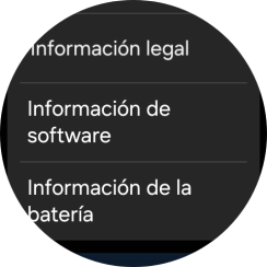 Pulsa Información de software. Pulsa Información de software.