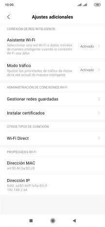 Pulsa Asistente Wi-Fi. Pulsa Asistente Wi-Fi.