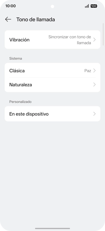 Pulsa la categoría deseada. Pulsa la categoría deseada.