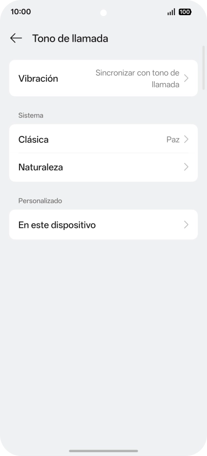 Pulsa la categoría deseada. Pulsa la categoría deseada.