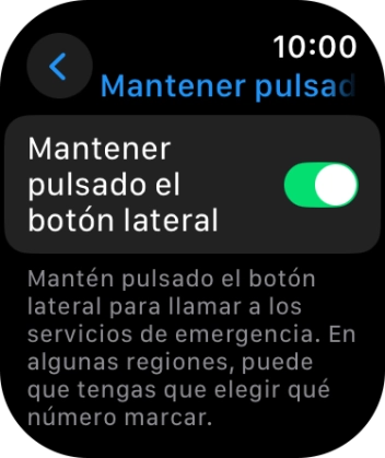 Pulsa el indicador junto a Pulsa el indicador junto a