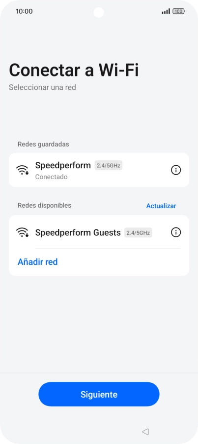 Pulsa Siguiente. Pulsa Siguiente.