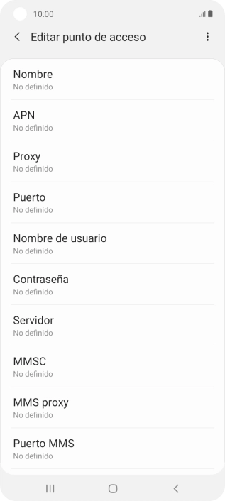Pulsa Nombre. Pulsa Nombre.