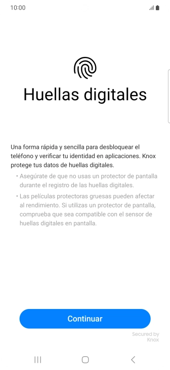 Pulsa Continuar. Pulsa Continuar.