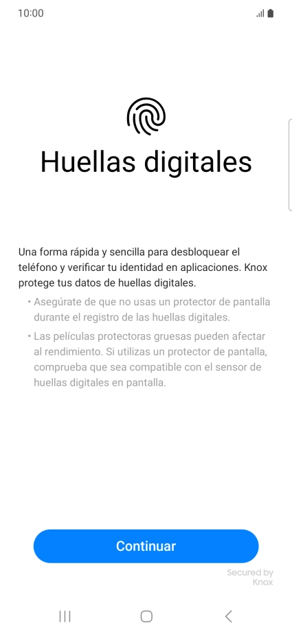Pulsa Continuar. Pulsa Continuar.