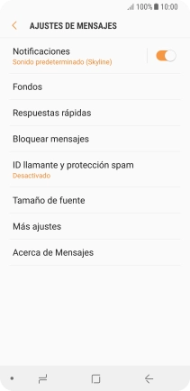 Pulsa Más ajustes. Pulsa Más ajustes.