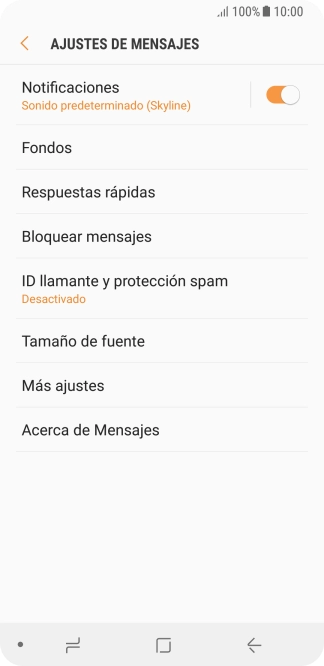 Pulsa Más ajustes. Pulsa Más ajustes.