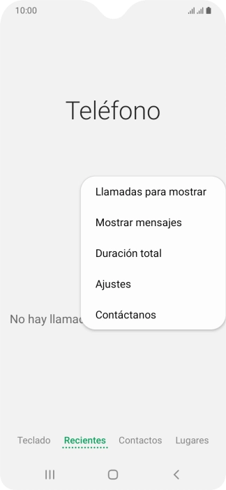 Pulsa Ajustes. Pulsa Ajustes.
