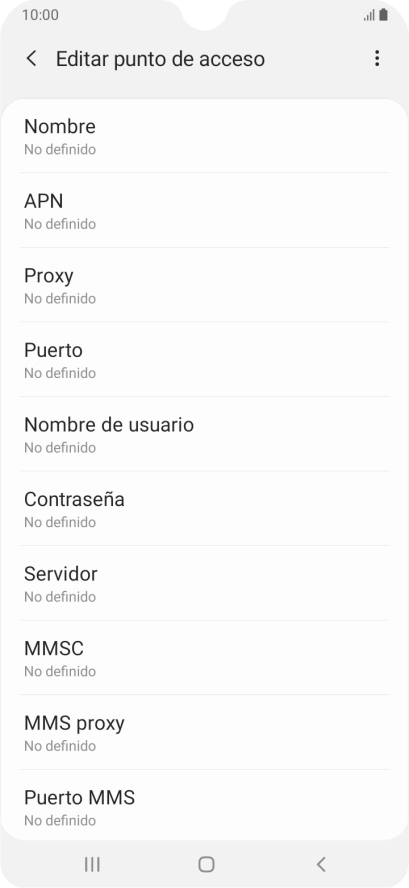 Pulsa Nombre. Pulsa Nombre.